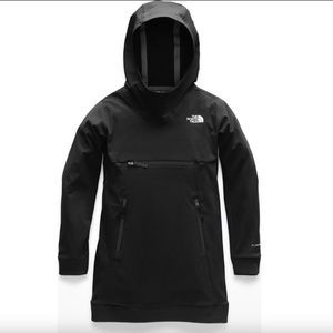 NEW The North Face Tekno Pullover Hoodie Girls 7/8 FlashDry System Longer Jacket